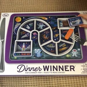 Astronaut dinner tray for children. New in box. Never used.